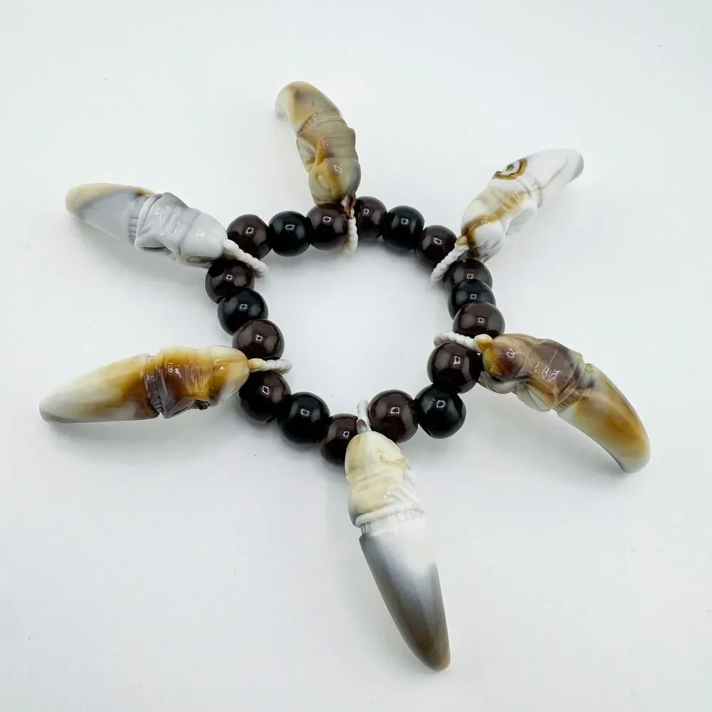 Safari Witch Doctor Elephant Stretch Bracelet Costume Cosplay Fun